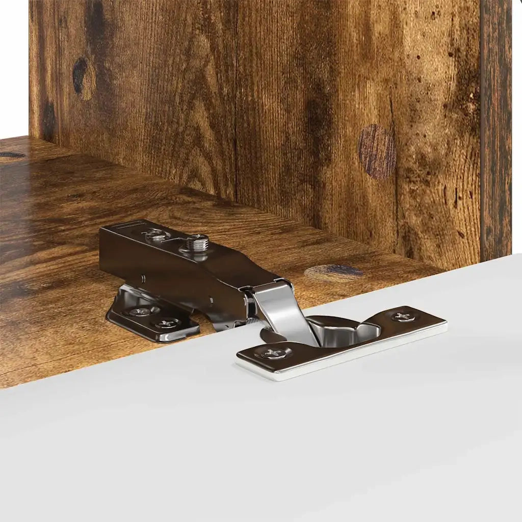 Mobile TV da parete Rovere fumé 60 x 31 x 29,5 cm