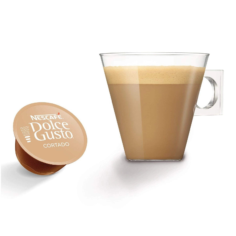 Nescafè dolce gusto cortado espresso macchiato 9 confezioni da 16 capsule ciascuna