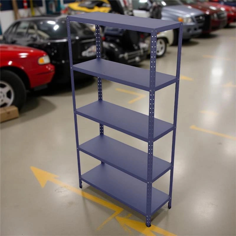 SCAFFALE IN METALLO BLU ETTORE KIT BULLONI 100 X 40 X H 187 CM 5 RIPIANI