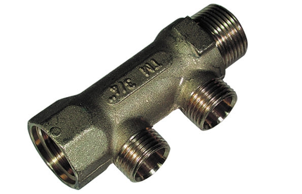 COLLETTORE MF DA 3/4 x 1/2 PER OGIVA TEFLON- 2 Vie- TIEMM- pezzi 1