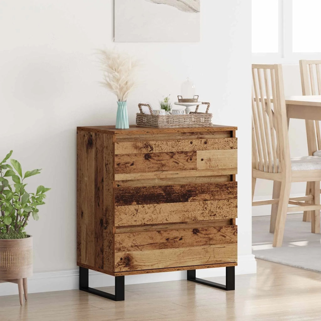 Credenza Legno vecchio 60 x 35 x 70 cm Legno multistrato