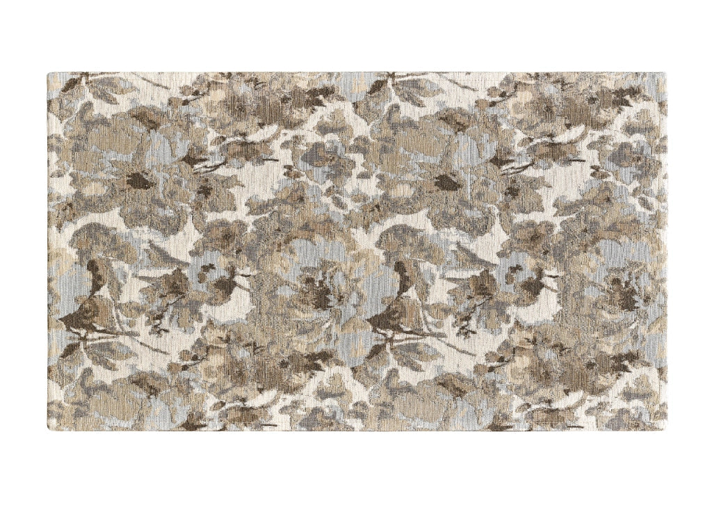 Tappeto Arredo Salotto Antiscivolo Scendiletto Camera Dis. Dubai By Suardi - 200x280 - Tortora