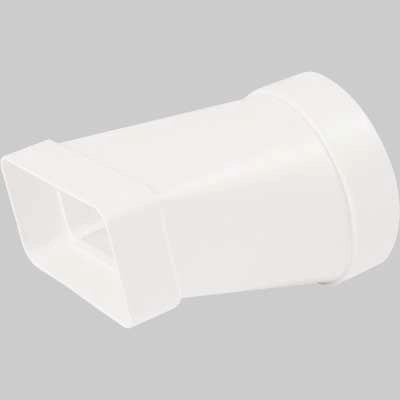 ADATTATORE CIRCOLARE-RETTANGOLARE - Ø 100 - 55 x 110 mm VECAM