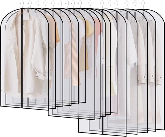 Borse per abbigliamento con chiusura a cerniera - Protezione per abbigliamento - 16 pezzi