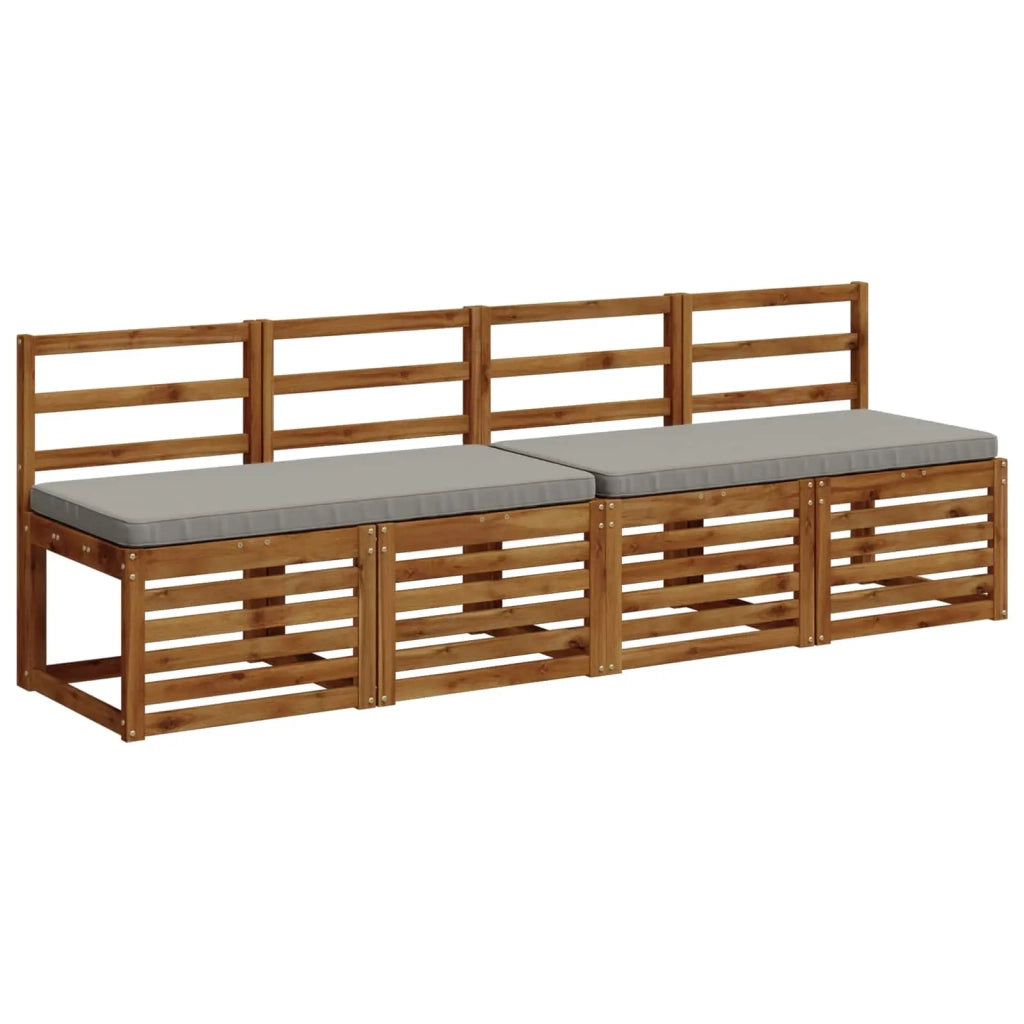 Cuscini per Panchina a 2 Pezzi VUGHT 2 pz 100% Poliestere 951787