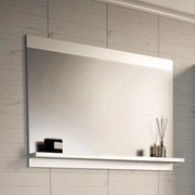 Specchio da Bagno Krildihana con Mensola 50 x 60 x 12 cm - Bianco [en.casa]