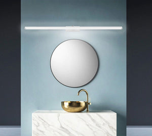 Lampada Da Parete Da Bagno Led Sopra Specchio 20w 100cm APP376-1W Bianco