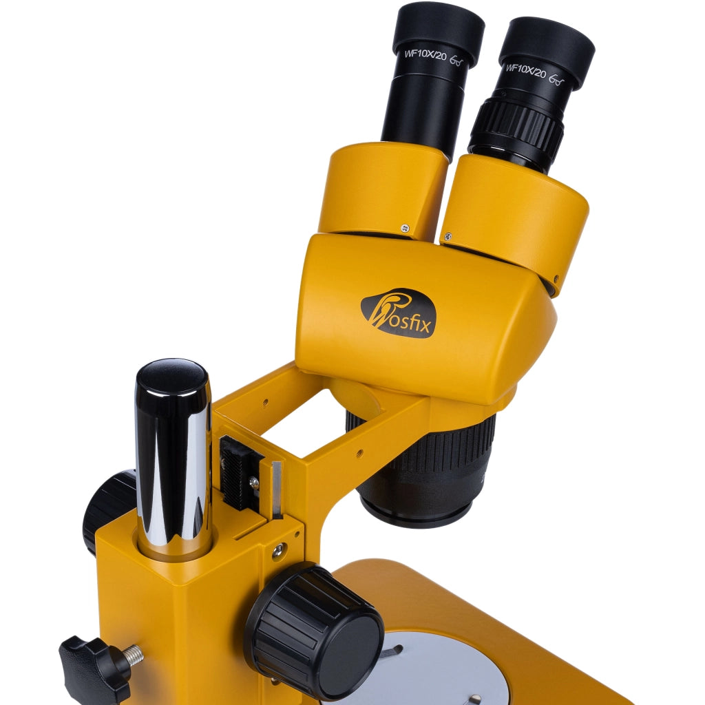 Mikroscopio Stereoscopico Binoculare Ganimedes S – Zoom 20-40x | Oculare WF10X/20 | Testa 45° Rotazione 360°