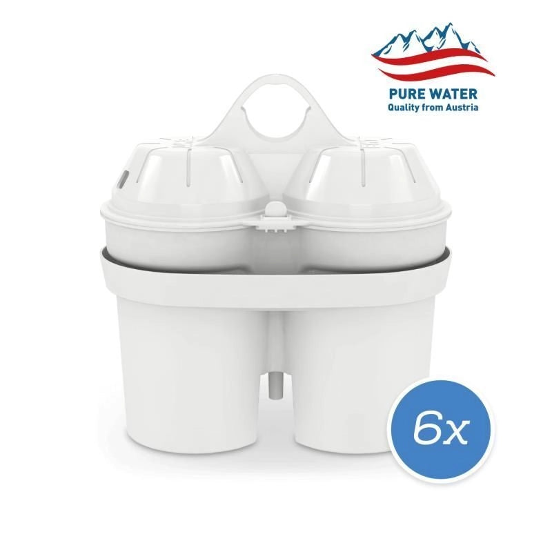 BWT soft_extra_kartuschen_parent SOFT FILTERED WATER EXTRA Cartuccia Filtrante Riduzione Cloro Calcio e Metalli Pesanti Fino a 120 Litri Colore Bianco