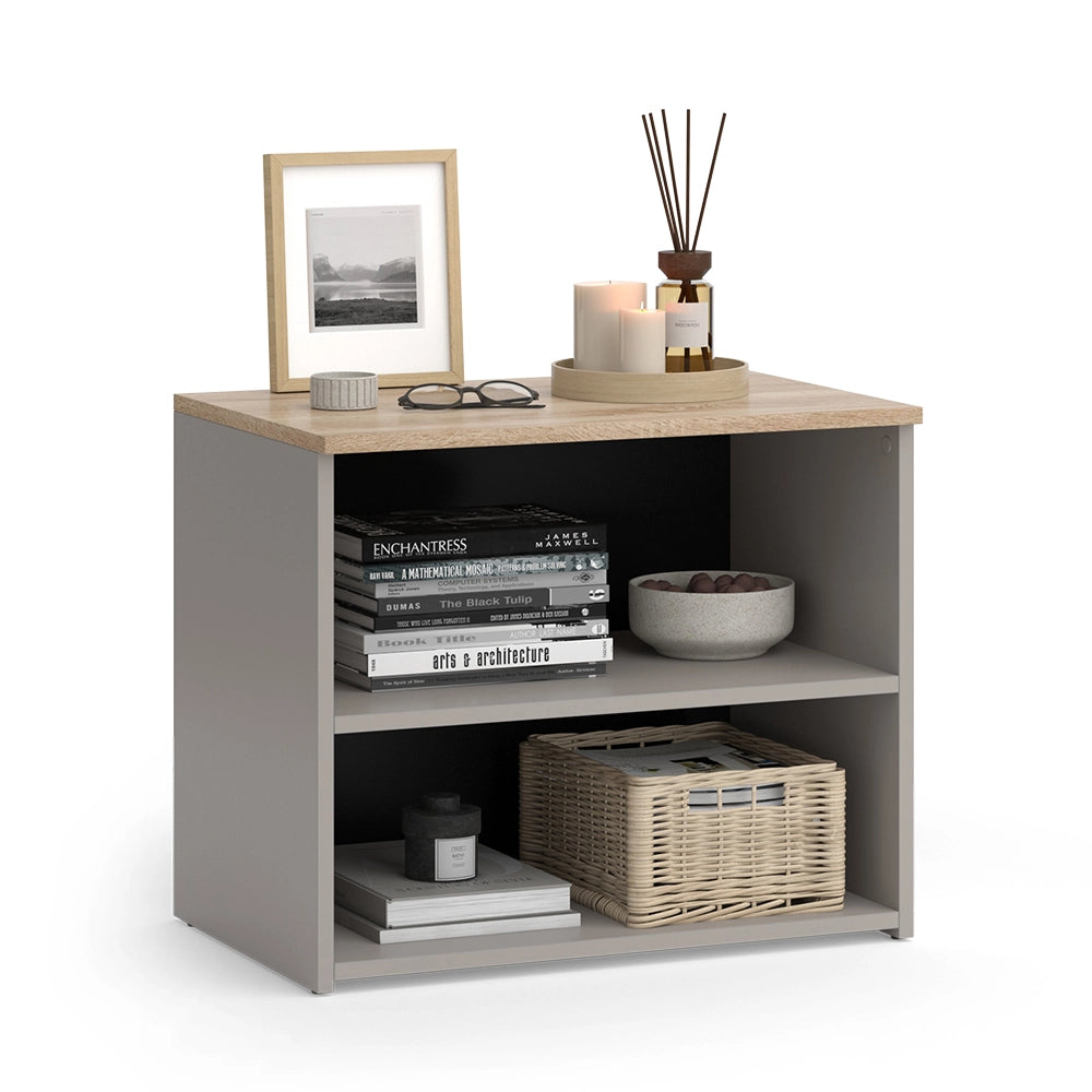 Vicco Mobile tv Grigio 60 x 50 cm con 2 scomparti