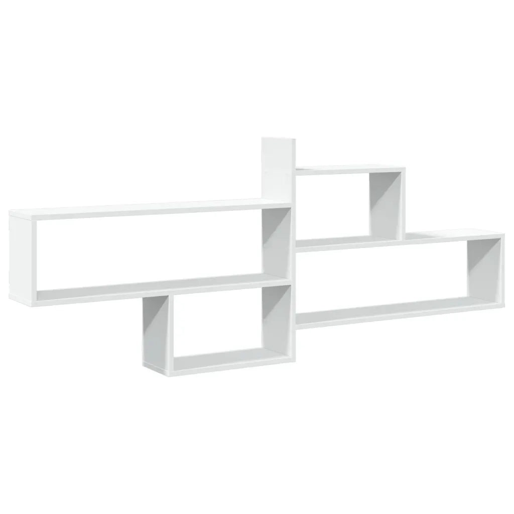 Mensola a parete | Scaffale a parete | Ripiano a parete Bianca 167,5x18x68 cm in Truciolato