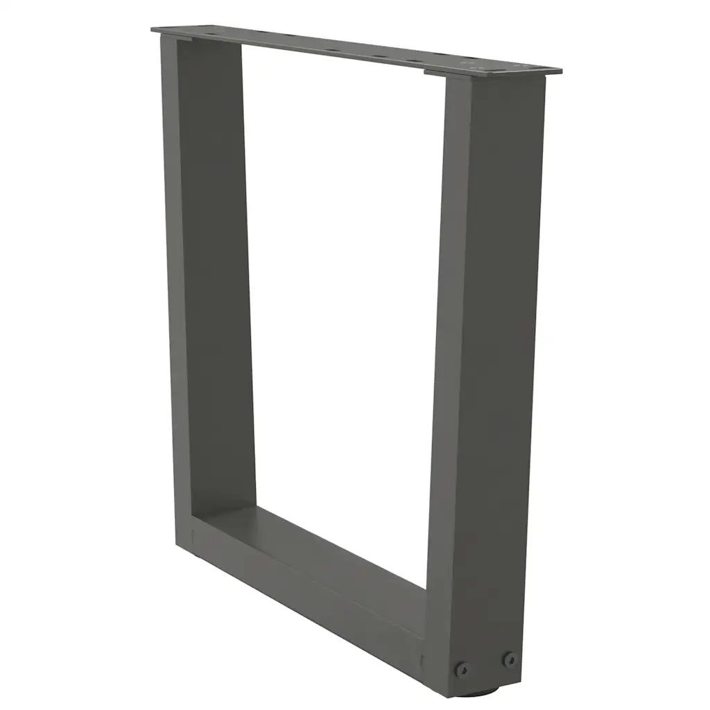 Gambe per Tavolino da Caffè a Forma di V 2 pz Antracite 60x(42-43,3) cm Acciaio 4012634