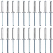 Viti in alluminio a clip - 20 pezzi - 5 x 25 mm - per connessioni blindate - Ideali per Caravan e Rimorchi - Facili da usare e affidabili -