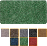 Mat di ingresso, mat di soglia, lavabile, impermeabile all'acqua, robusto, raccoglitore di sporcizia per ingresso, porta d'ingresso, corridoio, cucina, camera da letto, 40 x 80 cm, verde