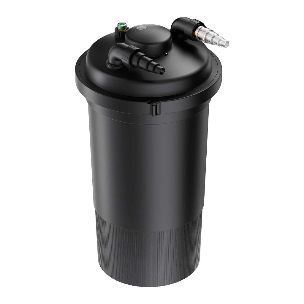 CPF-500 Filtro a pressione con UVC 18 W e chiarificatore per laghetti fino a 30.000l d’acqua