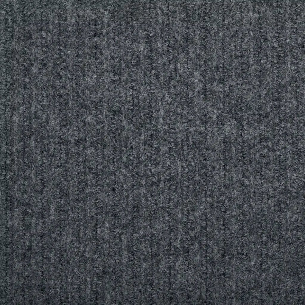 Runner in Moquette Grigio 80 x 300 cm Tessuto