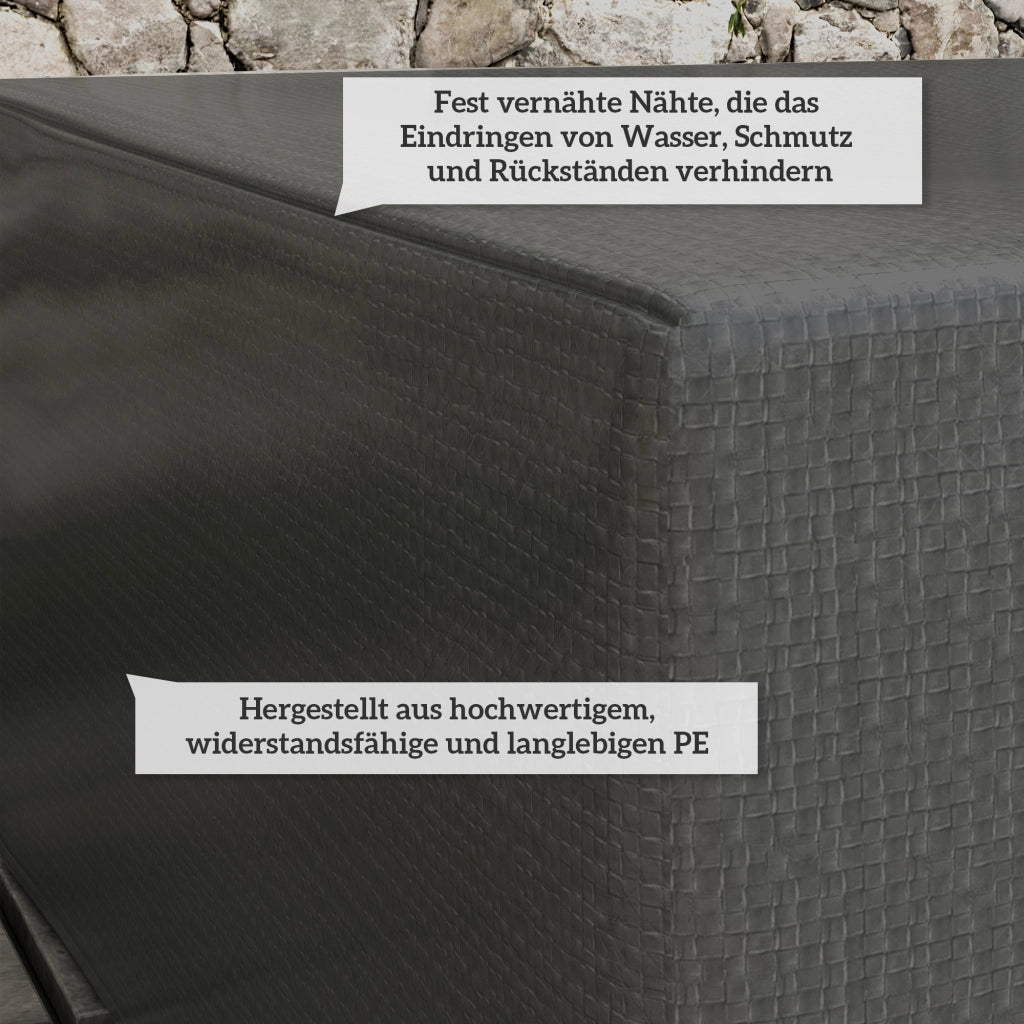 Copertura per Mobili da Giardino ¨C zephmum ¨C Grigio 235x190x90cm