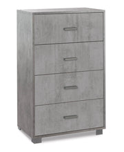 Mobile 4 Cassetti 70x112x41 cm Cemento
