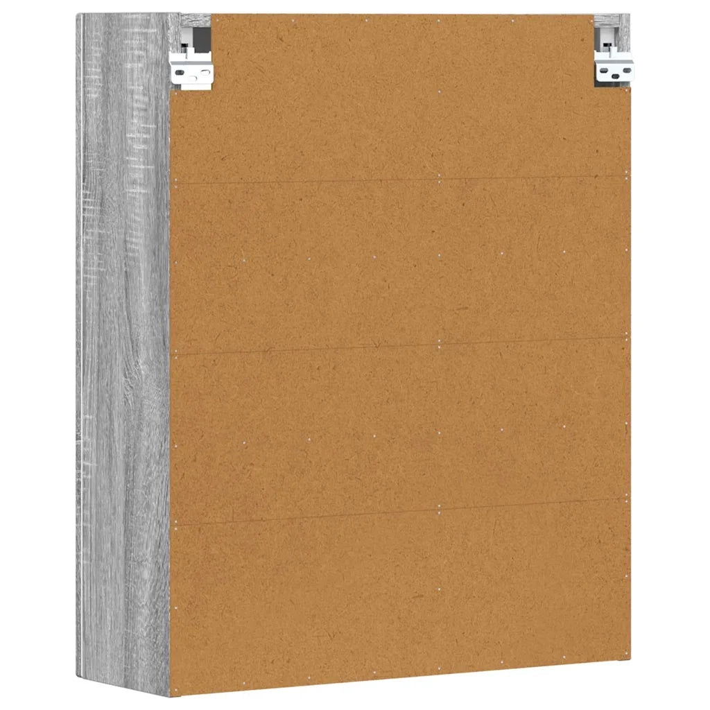Armadio pensile con lo scaffale Grigio Sonoma 59 x 20 x 71.5 cm CFW7230212