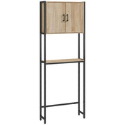 Mobile Bagno Sospeso con Ante e Ripiano Aperto ¨C zephmum ¨C Bianco 60x30x30