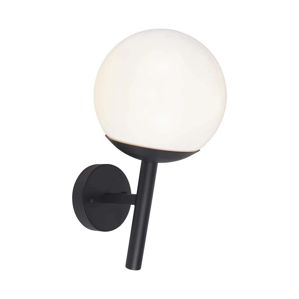 Applique esterna bianco/nero V-TAC E27 IP44 VT-1224
