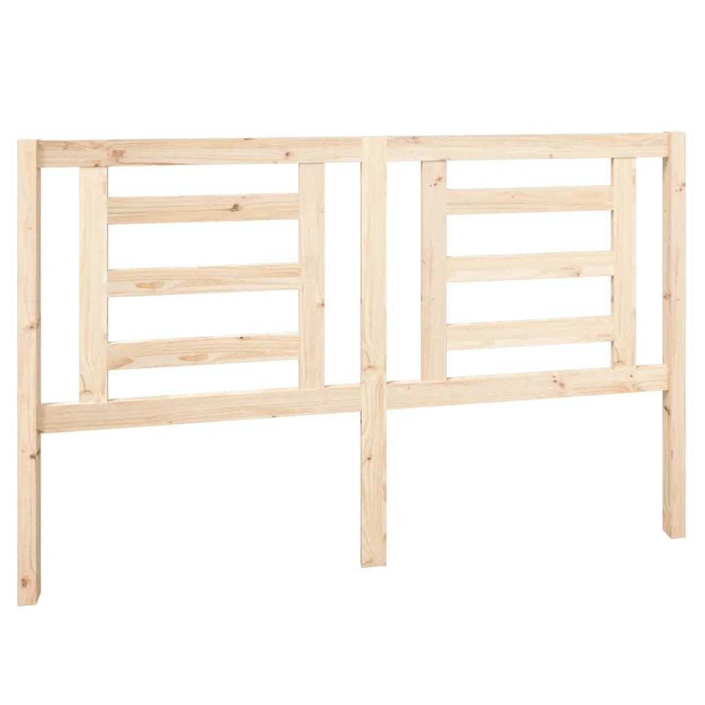 Testiera per Letto 156x4x100 cm in Legno Massello di Pino 818825
