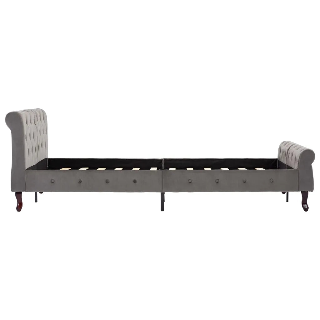Giroletto Grigio in Velluto 120x200 cm 288559