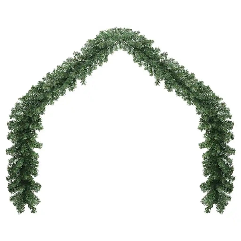 Ghirlanda di Natale con 600 LED 2 pz Verde PVC CFW9256254