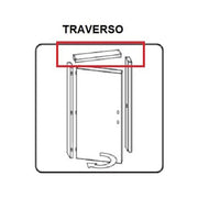 R TRAVERSO BATTENTE X PORTA MOD MICROTEC ROVERE GRIGIO CM.210X70- 1,0 pz