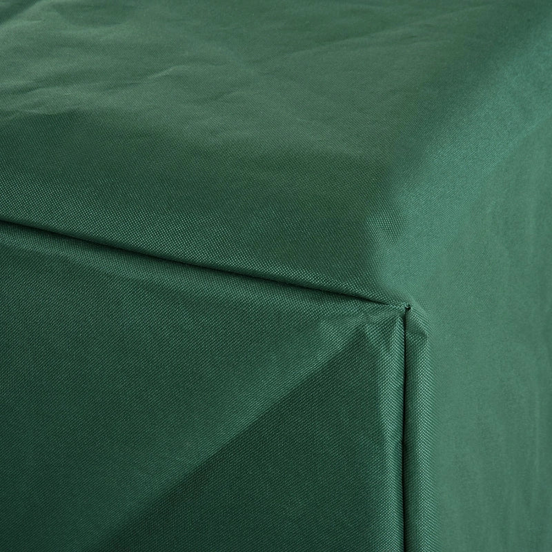 Telo di copertura impermeabile per mobili da giardino 210 x 140 x 80 cm, verde, tessuto Oxford 600D