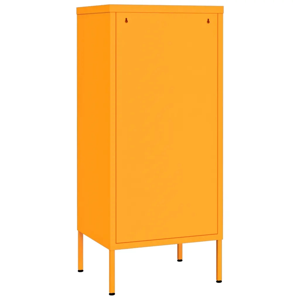 Armadietto Giallo Senape 42,5x35x101,5 cm in Acciaio