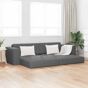 Divano letto-Sofa Letto-Daybed Grigio scuro 245 x 78 x 77 cm Tessuto