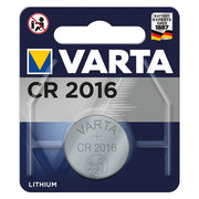 PILA A BOTTONE 'CR2016' Pz 1- 3 V- 10 blister  - VARTA