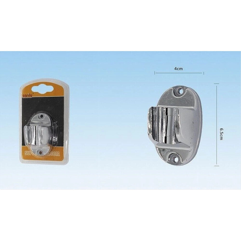 Trade Shop - Staffa Supporto A Muro Per Doccia Doccetta Soffione Universale 3.5 X 6.5cm 52224 -