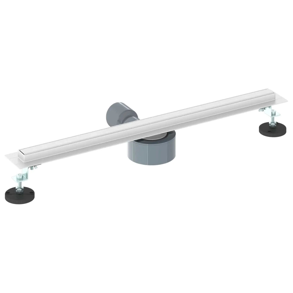 Scolascale per doccia a 360¡ã con modello slim Argento 60 cm CFW5823770