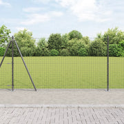 Recinto Euro con 13 Posti Flangiati 1.2x25 m Acciaio Galvanizzato