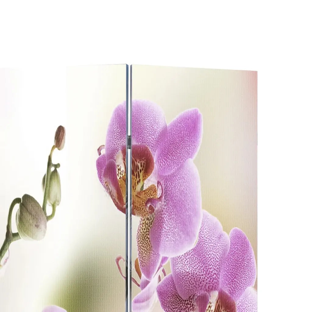 Divisorio Ambienti | Divider per stanze | Paravento Pieghevole 120x170 cm con Stampa Fiore