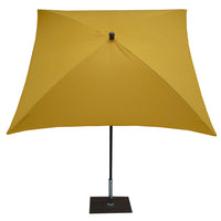 Ombrellone da Giardino 200x200 cm Palo Ø27 mm in Acciaio Maffei Kronos Giallo