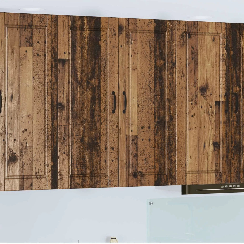 Pensile da cucina | Armadietto a muro PORTO Legno vecchio 80 x 31 x 100 cm