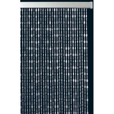 TENDINA PRONTA TWIST  PLASTICA KRISTAL/BIANCO CM 120 H.CM 230