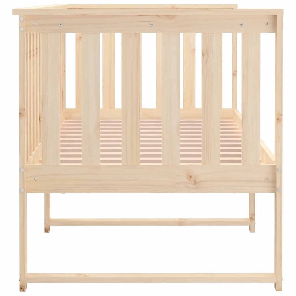 Dormeuse senza Materasso 80x200 cm in Legno Massello di Pino 820876