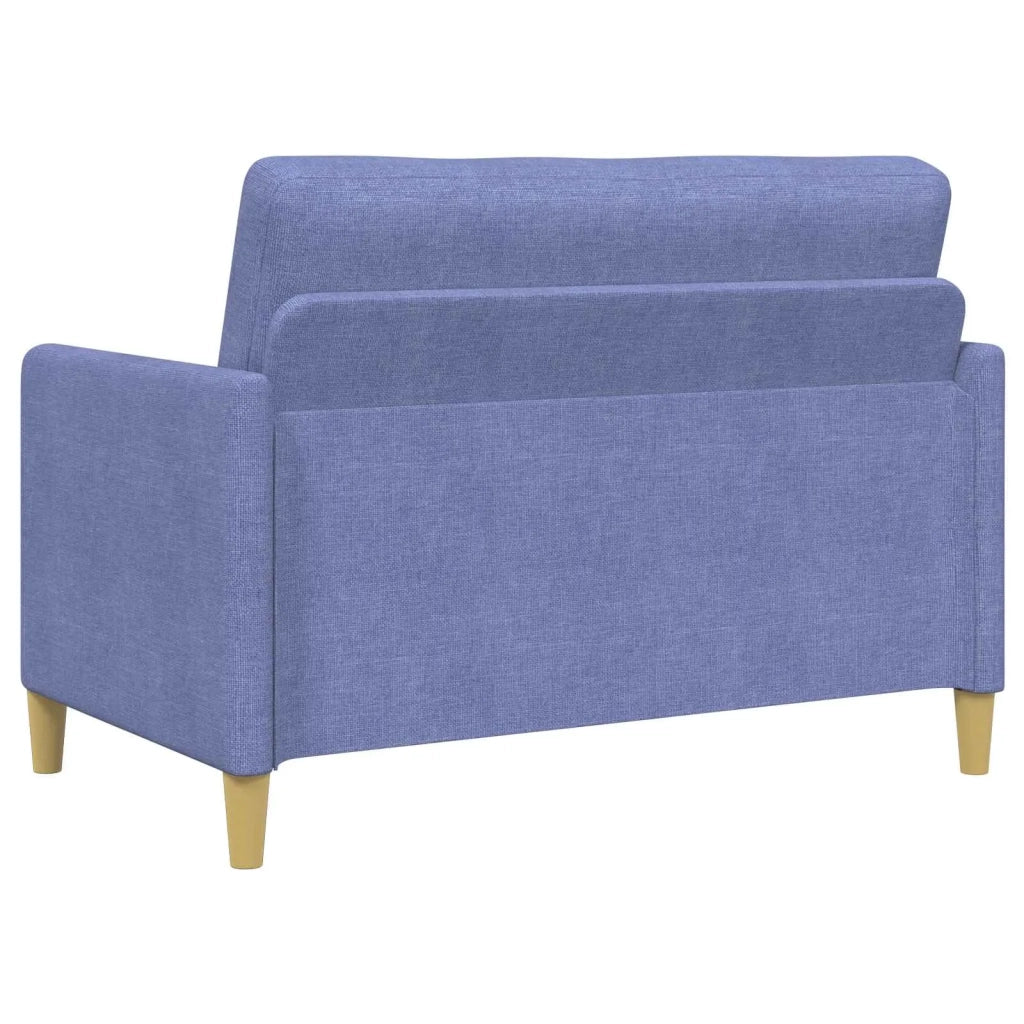 Set di Divani con Storage 2 pcs Blu jeans Poliestere 3429161