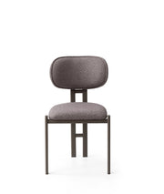 Set di sedie in metallo "Muriz" (2 pezzi) - Cenere