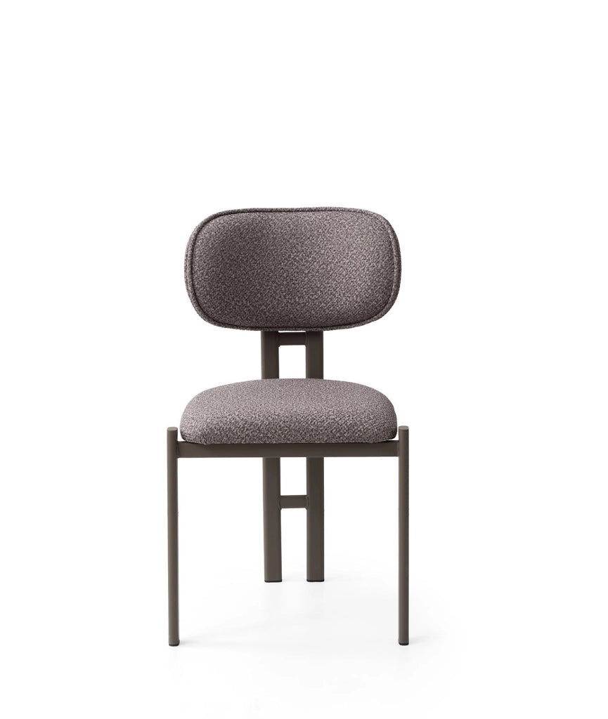 Set di sedie in metallo "Muriz" (2 pezzi) - Cenere