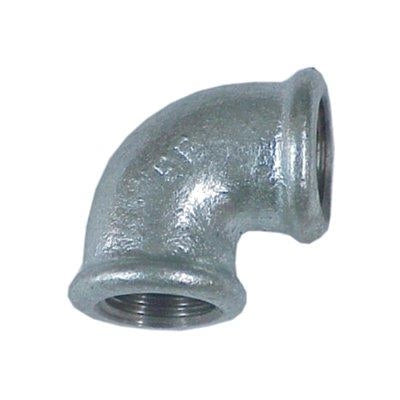GOMITO FF GHISA ZINCATA 90 GEBO - 2F- 2 pezzi