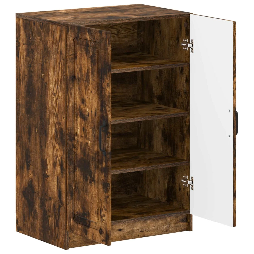 Mobile per scarpe UTRECHT 59,5 x 39,5 x 87 cm Rovere Fumo 897750