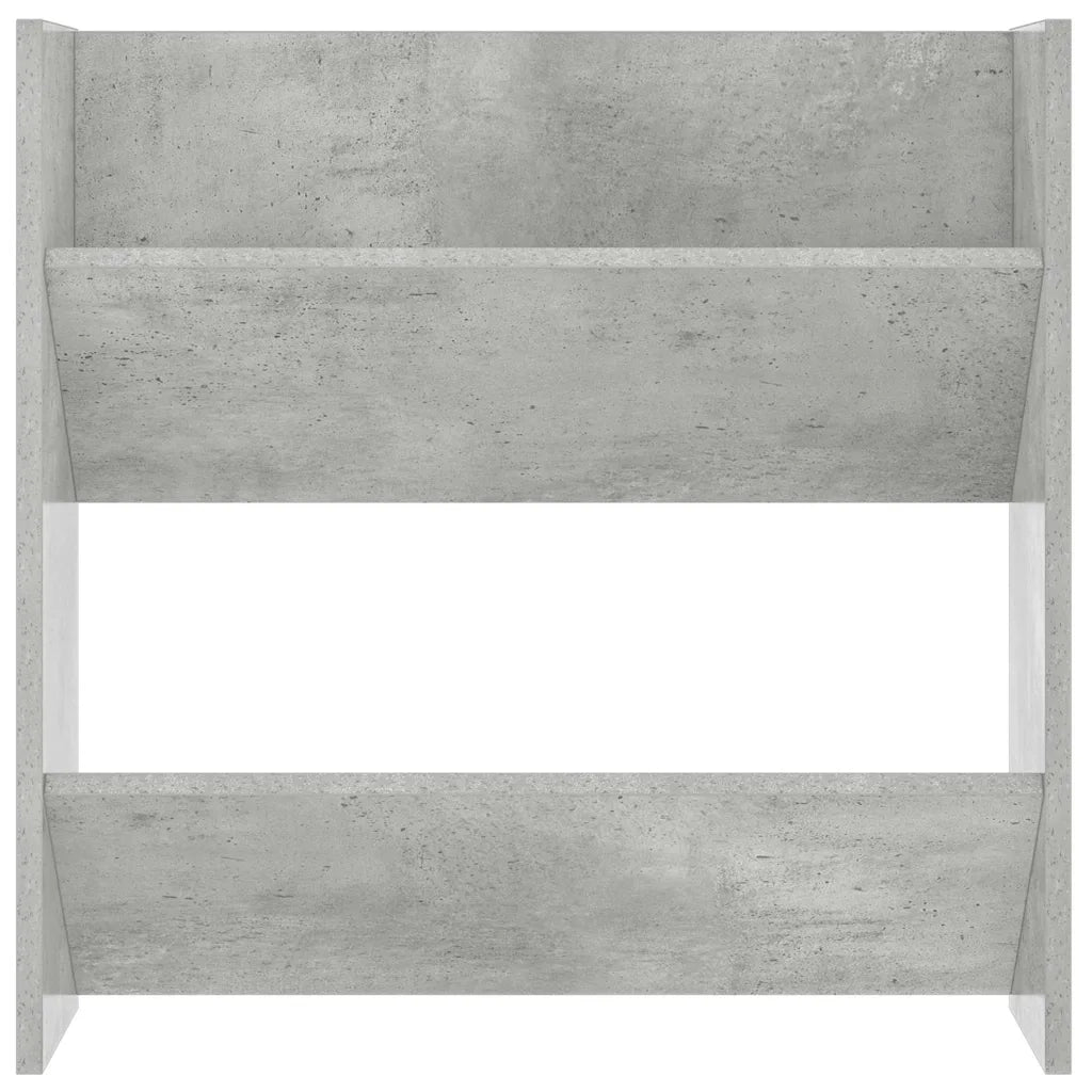 Scarpiera a Muro Grigio Cemento 60x18x60 cm in Truciolato cod mxl 44054