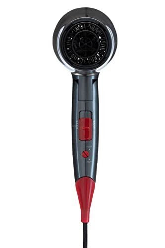 Solis Home & Away asciuga capelli 1800 W Nero, Rosso