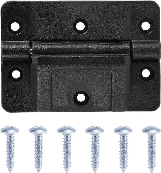 Scharniere per frigoriferi - Duratura - Scharniere meccanici - Frigoriferi - Viti in acciaio inossidabile - Accessori per campeggio - 10,16x7,14 cm - Frigoriferi portatili
