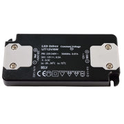Alimentatore trasformatore SLIM 6W 12V DC 500mA lampade strisce LED 220V IP20